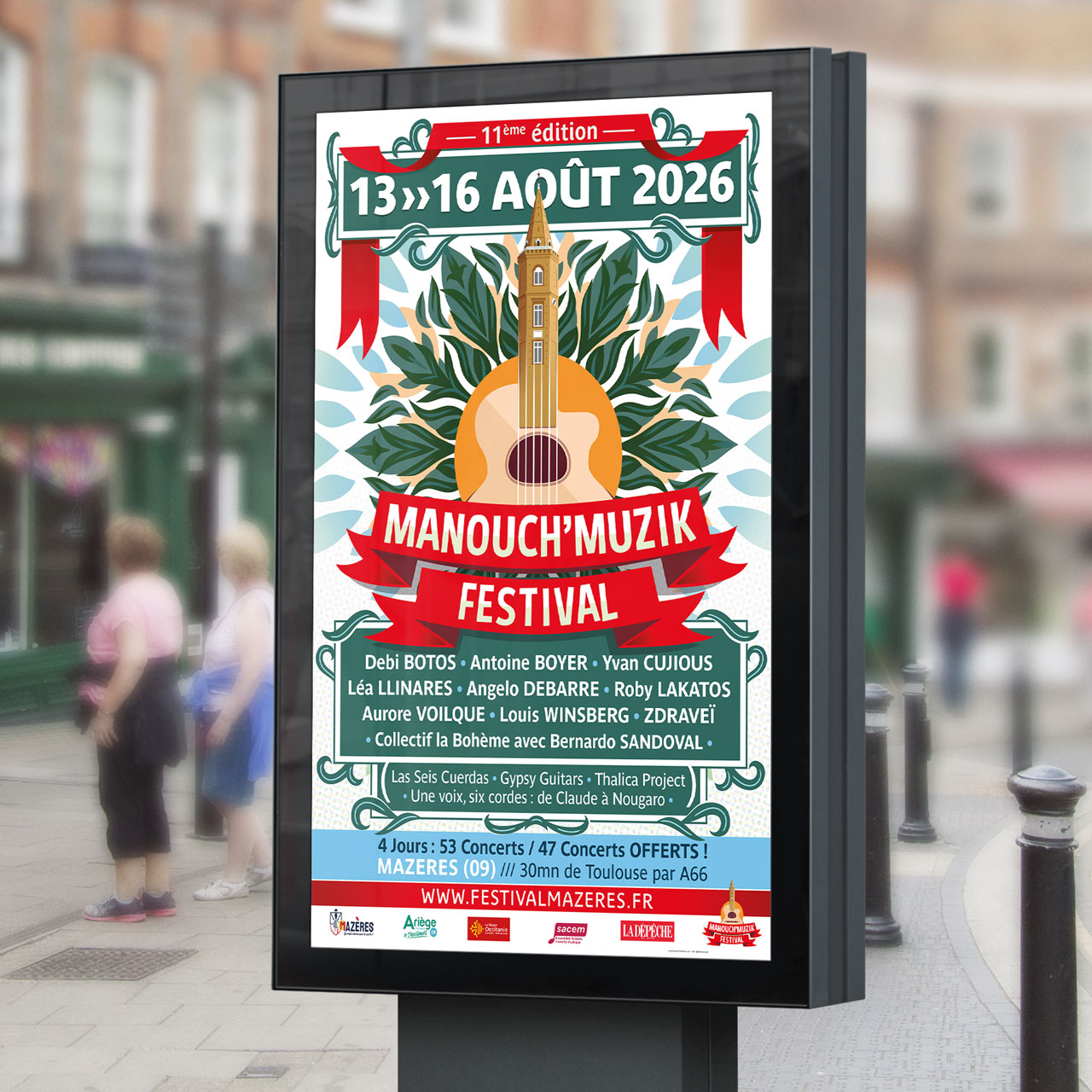 11ème Manouch&rsquo;Muzik Festival