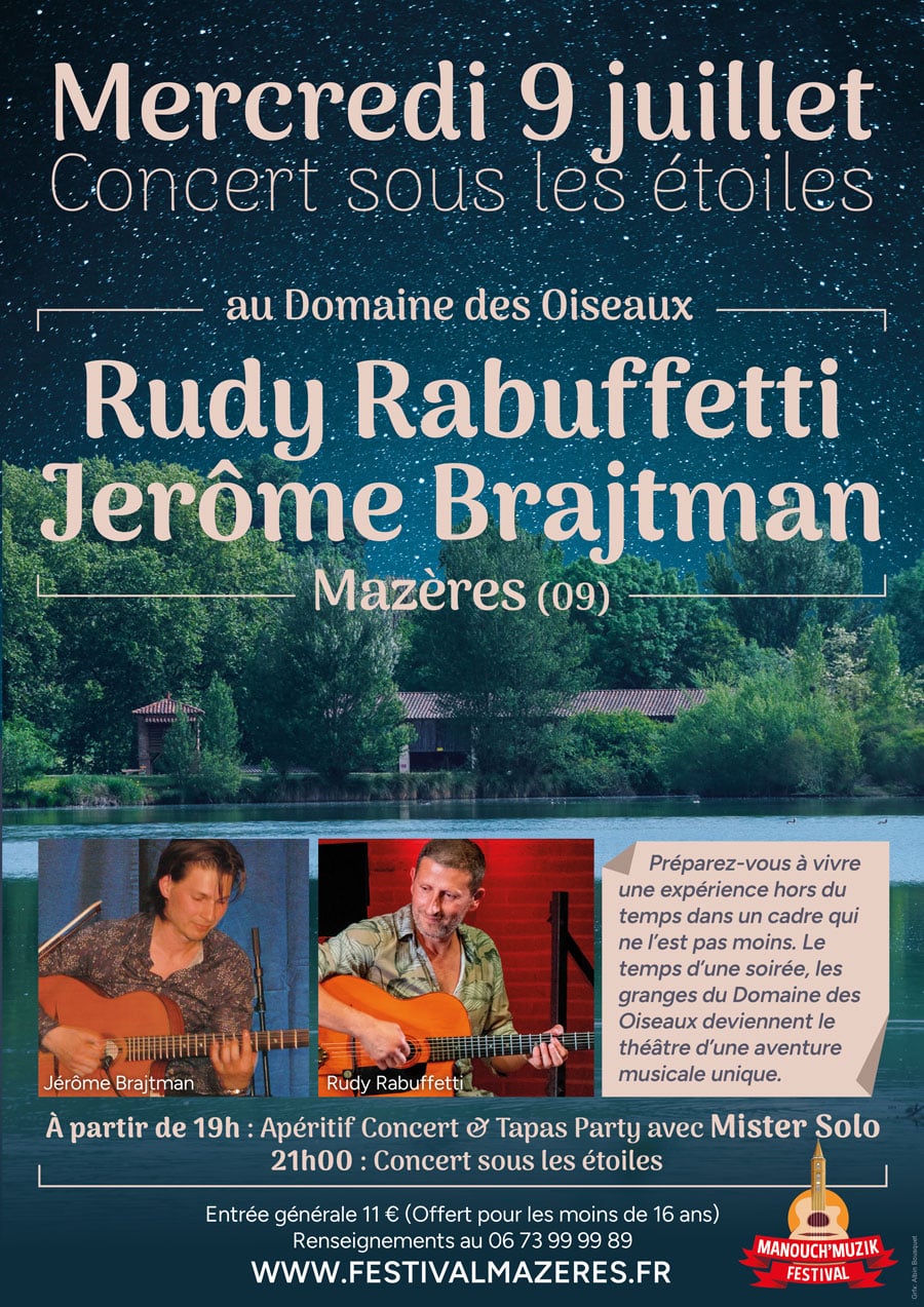 Concert au Domaine des Oiseaux