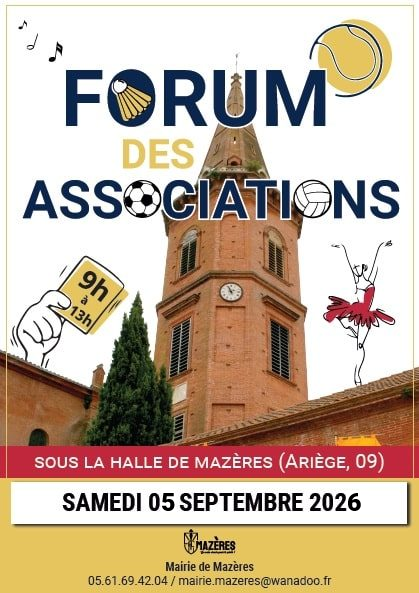 Forum des Associations – Accueil des Nouveaux Mazériens