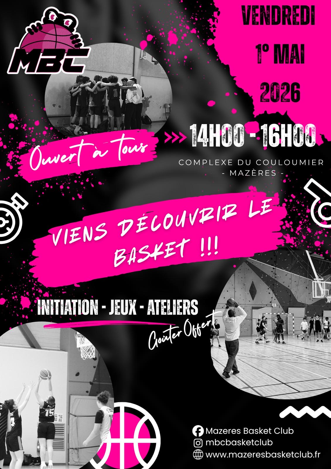 MBC –  Venez découvrir le basket
